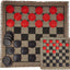 Giant 3-in-1 Outdoor Game Mat: Double-Sided Checkers, Chess, and Tic-Tac-Toe Blanket - Perfect for Family Fun and Backyard Activities