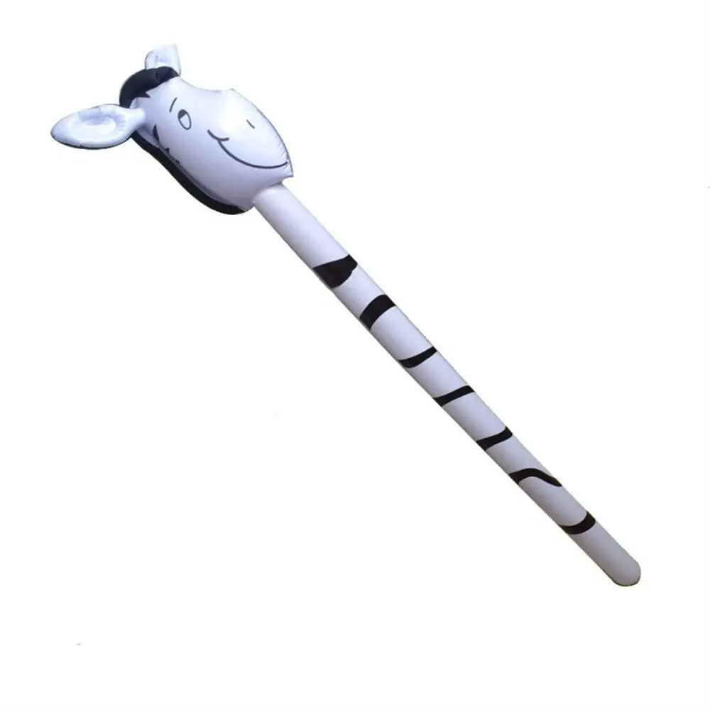 Inflatable Animals Sticks, Jungle Safari Inflatable Toys, Inflatable Hammer Sticks, 11 Pcs Inflatable Animals Sticks, Cartoon Blow Up Inflatable Hammer Sticks - Toyigo