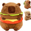 Cute Capybara Stuffed Animals, Wearable Toast Headset Capybara, Gifts for Kids, Bread Capybara, 12-inch Stuffed Animal