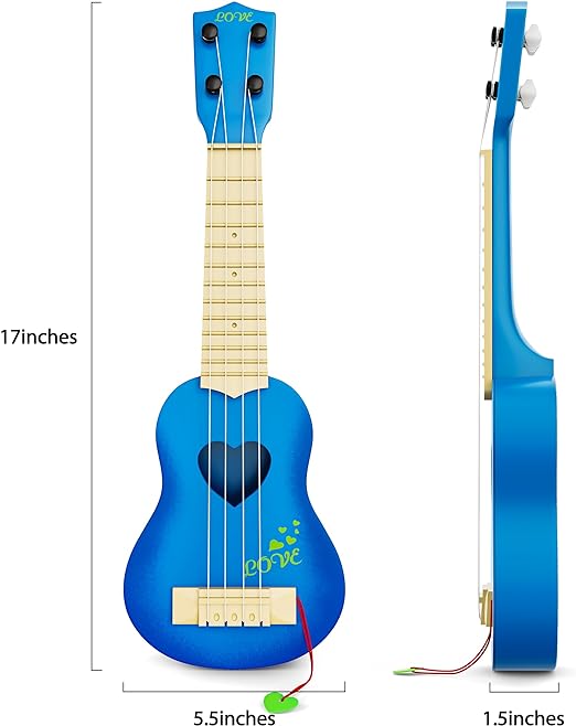 Kids Toy Classical Ukulele Guitar Musical Instrument, Harmonious Melodies  Kids' Classical Ukulele Guitar, A Musical Masterpiece - Toyigo