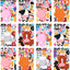 24 PCS 6 x 9 Make-a-face Sticker Sheets, Make Your Own Animal Dinosaur and Match Sticker Sheets with Dinosaur and Fantasy Animals Kids Party Favor Supplies Craft  for Kids