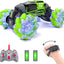 Remote Control Car, LED Gesture Sensing Car, Rc Stunt Car Double Sided 360ø Rotating Transform Off Road with Lights & Dance Boys & Girls for Kids Adults - Toyigo