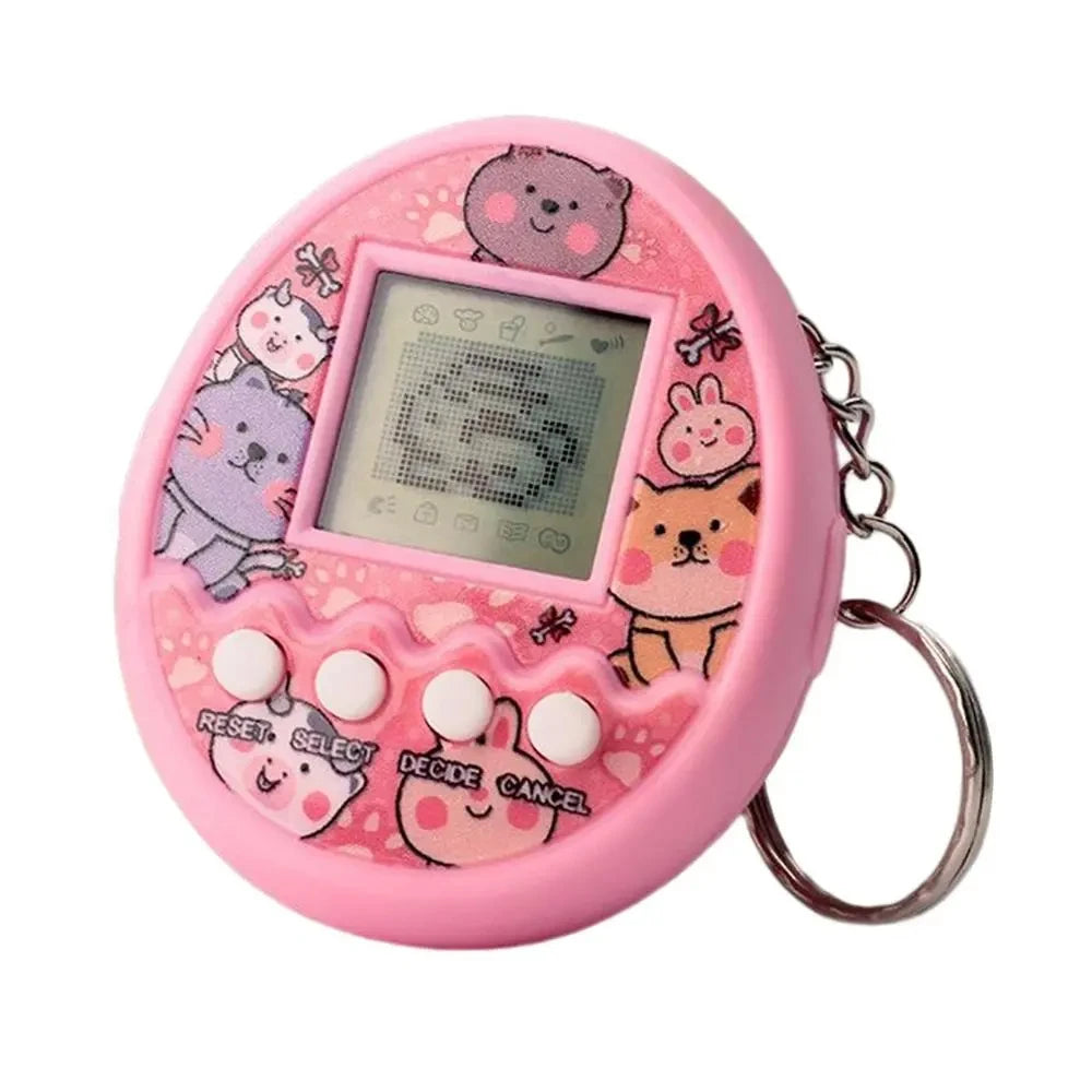 Electronic Pets,  Game Toys, h Digital Animals Toys, Electronic Digital Pet Keychain, Virtual  Digital Pet Retro Handheld Electronic Game Machine with Keychain for Boys Girls - Toyigo