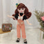 Innocent cute dolls, 30cm Doll 12 Moveable Joints,1/6 Girl's Dress 3D Brown Eyes, Beauty dolls, with Clothes, Shoes, Kids Toys for Girl Children Gift( Full Set) - Toyigo