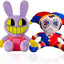 The Amazing Digital Circus Plush Toys, Circus Clown Stuffed Plushies Toys, Cute Stuffed Animals Figure Dolls for Kids Adults, Funny Joker Plush Pillow for Boy Girl Birthday