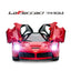 RC Car 1/14 Scale Ferrari LaFerrari Plastic Radio Remote Control R/C Toy Car Model Vehicle for Kids (Red)