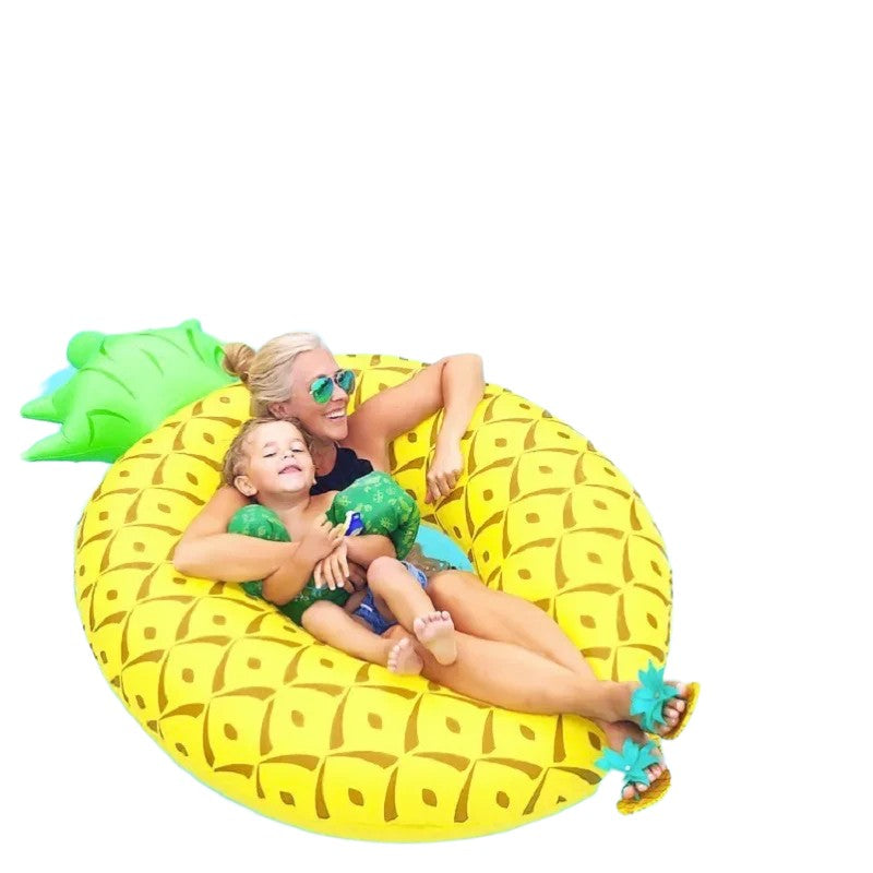 Swimming Ring for Adults, Inflatable Pool Float, Pineapple Swimming Circle Toy, Swim Rings?Summer Water Sport Swim Circle Pool, Swim Ring Adults for Summer Holiday - Toyigo