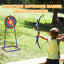 Bow and Arrow Set with LED Flash Lights, 2 Pack Kids 14 Suction Cup Arrows and Fluorescence Standing Target-Perfect Indoor and Outdoor Archery Set Toy Gift for Boys and Girls Ages 4-12