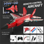 RC Aircraft, RTF F-35 RC Airplane , 2.4Ghz 6-axis Gyro Jet Pane, Glider Foam Planes Remote Control Foam Aircraft Led Lighting Simulate F35 Fighter Jet Toy for Children - Toyigo