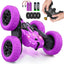 Stunt RC Cars, Remote Control Car,360 Flips Rotating, Double Sided RC Car with LED Lights, Rechargeable Electric 2.4Ghz All Terrain Drift Car Toys Birthday Gift for Kids 5-7 (Color As Pre Availability) - Toyigo