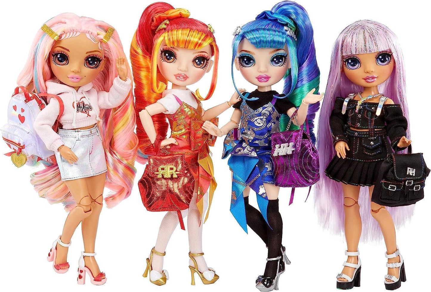 Rainbow High Avery Styles 9" Posable Fashion Doll with Accessories and Backpack - Ages 4-12