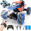 Remote Control Car,  360ø Rotating Hand Controlled Monster Truck All Terrains 14 Scale 4WD Metal Gesture Sensor RC Car, Stunt Car with Rechargeable Batteries Boys Gifts for Kids - Toyigo