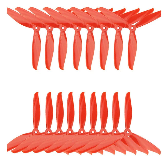 RC FPV Racing Freestyle, 8 pairs High Quality 7040 7 Inch 3 Blade/ tri-blade Propeller 8 CW 8 CCW for RC Drone FPV Racing Freestyle DIY Accessories Parts - Toyigo