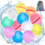 12PCS Reusable Water Balloons, Pool Beach Toys for Kids, Summer Fun Outdoor Water Toys Games for Kids Adults Outside Play, Backyard Swimming Pool Party Supplies