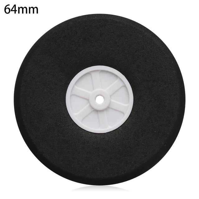 RC Airplane Parts, Kids Plane Toy, RC Wheels Replacement Tail Wheels 1" - 3"Inch EVA Sponge Wheel Hub Accessories DIY Aircraft Spare Parts - Toyigo