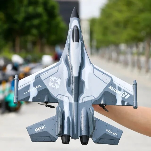 Remote Control Airplane, B-17 RC Plane, 2 Channel 2.4Ghz, Ready to Fly EPP Foam Glider, Remote-Controlled Aircraft with light B17 B16 F22 Drop-Resistant Fixed-Wing Glider Foam Aircraft RC Airplane Planes Kids and Adults - Toyigo