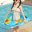 Baby Swimming Ring, Summer Water Toy For Kid, Inflatable Pool Float, Aircraft Shape Swimming Circle Seat Float, Baby Swim Ring Inflatable Toy, Float Boat with Steering Wheel - Toyigo