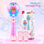 Toys for Girls: Princess Toy Bubble Wand, Birthday Gifts for 3 4 5 6 7 8 Years Old Girl, Bubbles Machine Fairy Wands for Kids Light Up with Bubble Solution, Toddler Girl Toys Age 4-5