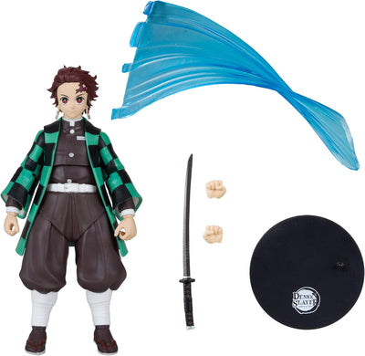 Demon Slayer Tanjiro Kamado Figure 7 inch, Tanjiro Kamado Action Figure 7 inch, Tanjiro Kamado Collectible Figure 7 inch, Demon Slayer Kamado Tanjiro Toy 7 inch