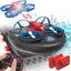 Waterproof RC Monster Truck RC Drone, 20+ MPH Fast RC Boat,  Pool Toys for Kids 8-12, 3 in 1 Remote Control Car for Boys, Sea Land Air Outdoor Toys, Birthday Gifts for Boys - Toyigo