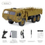 RC Military Truck 6x6 Off Road, Simulated Military Truck, Six-Wheel Scale Truck Outdoor Climbing Vehicle, Cargo Off-road Transport Soil Model,Rock Crawler Army Transport