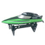 Kids RC Boat Toy - Electric Waterproof High Speedboat with Light - 2.4G Remote Control Fast Speed Boat