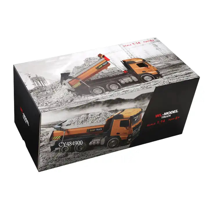 Luxury Remote Control 1:14 Strong Power Truck - Simulation Dump Truck Boy RC Car Toys