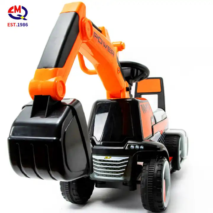 6V Rechargeable Kids Battery Ride Cars - Electric Tractor and Excavator Fun