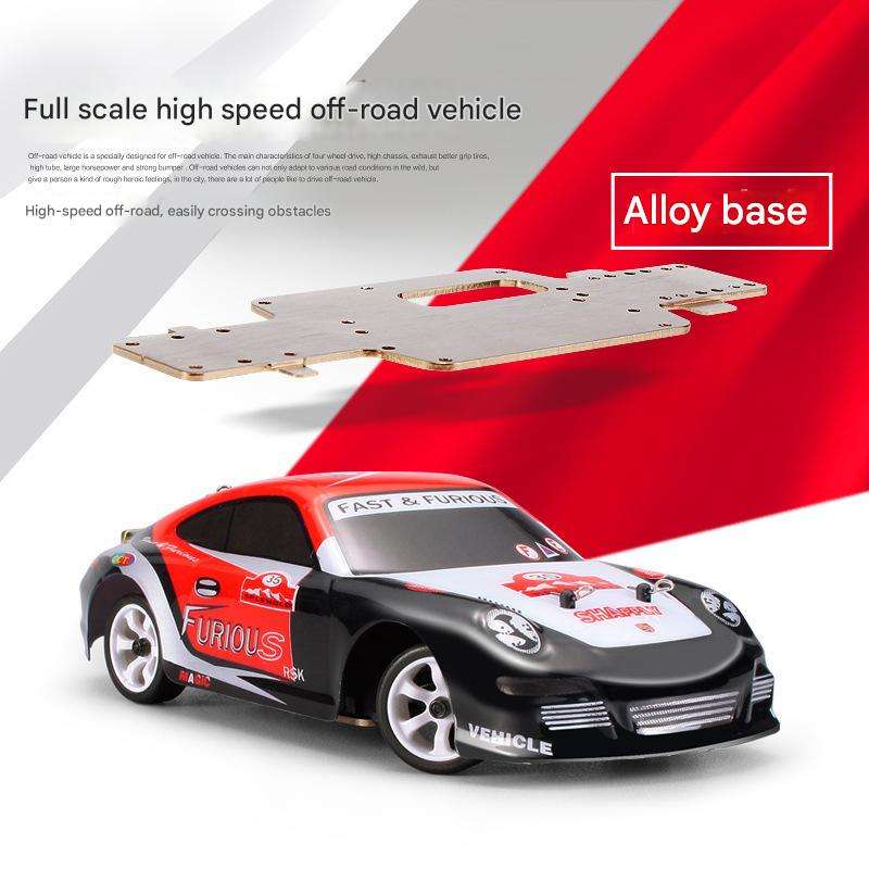 1/28 Scale 4WD Alloy High-Speed Electric RC Drift Car – Remote Control Racing Car