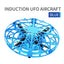 Mini Flying Helicopter RC UFO Drone - Aircraft Boys Hand Controlled Drone Infrared RC Quadcopter Induction Kids Toys