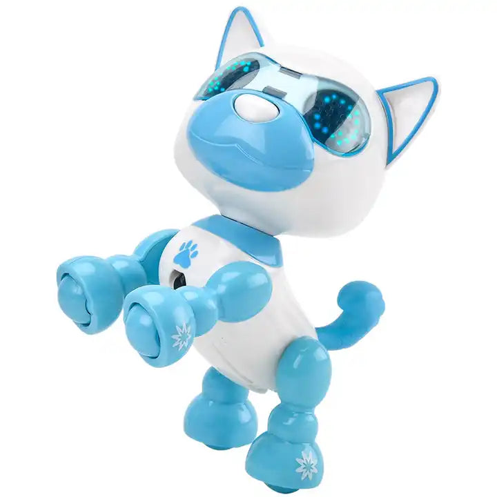 Zhorya Recording Talking Robot Dog | Interactive Pet Toy | Touch-Induction Intelligent Electronic Sounding Pet for Kids 4 pcs