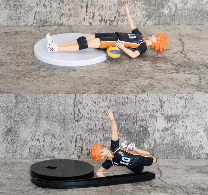 5 Styles Manga Figurine - Haikyuu Standing Tobio Kageyama & Sitting Hinata Shoyo Figura Model Toy - PVC Anime Figure