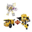 Kid 6 in 1 Plastic DIY Toy Engineering Bulldozer Truck – Deformation Transform Robot Car Toy