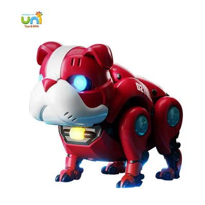 Kids Educational Intelligent Voice Control Breathing Light Walking Mechanical Dog Toy | Interactive Learning Companion for Children