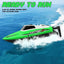 30km/h RC Boat - RTR Model with Self-Righting & Reverse Function - Electric Speed Boat Toy