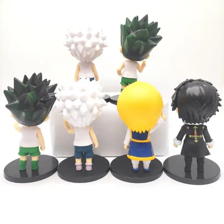 Hunter x Hunter Action Toy Figures Set - Japanese Manga Anime Cartoon Gifts for Kids