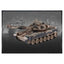 1/28 Scale Soviet Union T90 RC Tank Model with 9 Channels, Light & Music - 2.4GHz Infrared Control