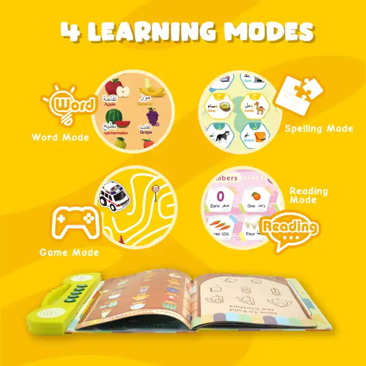 Arabic Quran Learning E-Book Toy | Interactive Educational Machine for Kids