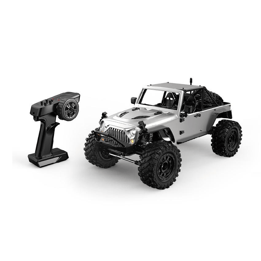 MJX H12Y+ 1/12 2.4G 4CH RC Crawler Truck Brushless Electric Rock Crawler - Ready-to-Go, Adjustable Silver