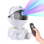 360° Astronaut Space Nebula Star Projector | Kids Galaxy Night Light with Spaceship UFO Design