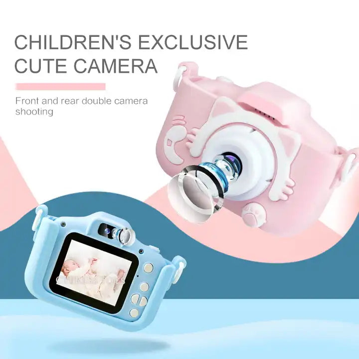 Custom Girl Toy Children Video Recorder Camera | Portable Fun for Kids