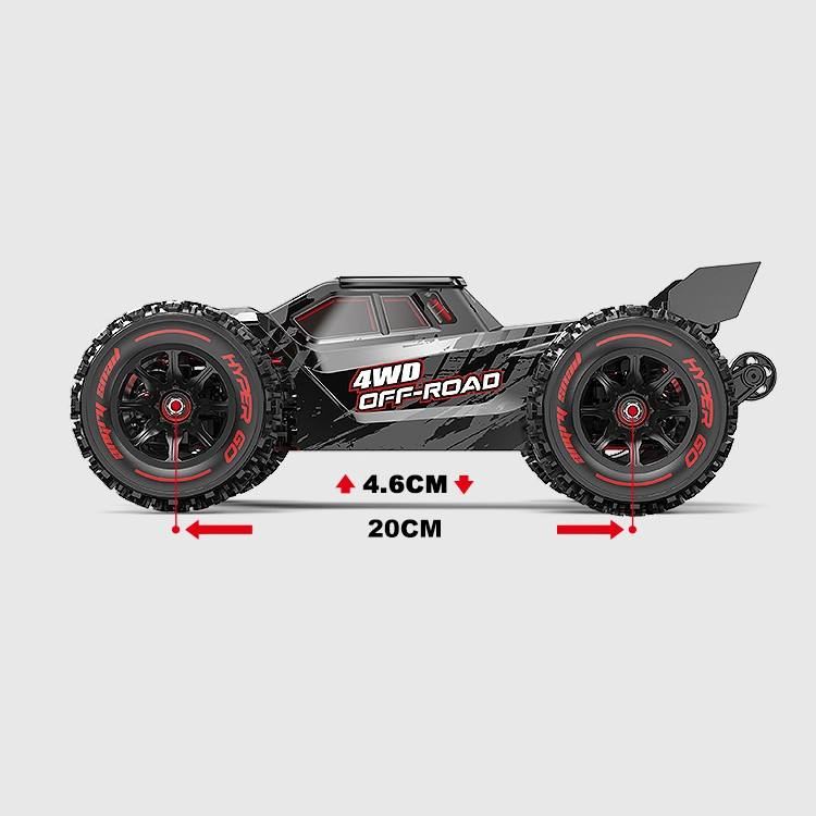MJX 14210 1/14 RC Buggy High-Speed 55km/h 4WD Brushless Off-Road Remote Control Car - 2.4G, 7.4V 3000mAh Battery