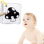 New Visual Cloth Book for Babies – Black and White Cognitive Cards, Detachable Educational Toys for Early Learning