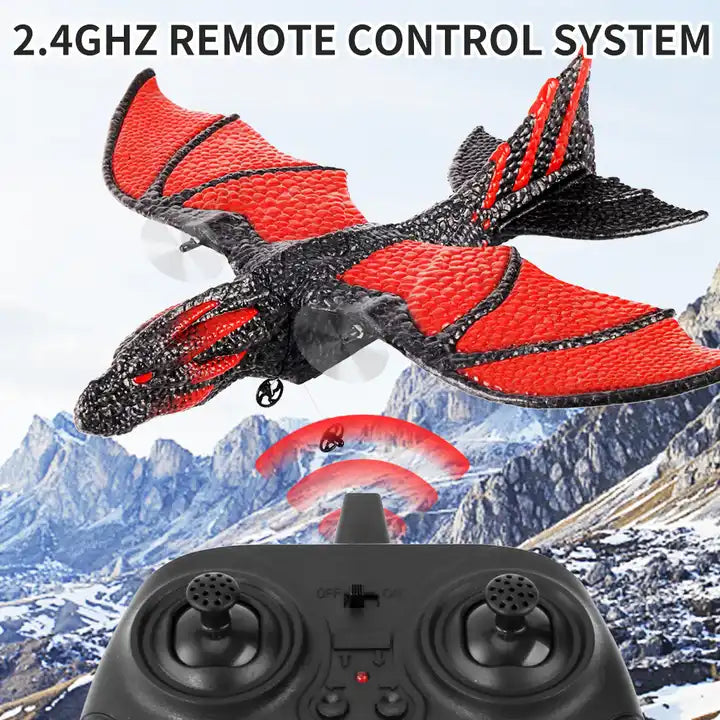 2-in-1 RC Drone and Airplane with 720P Camera - Headless Mode and Fixed Height Stunt Capabilities