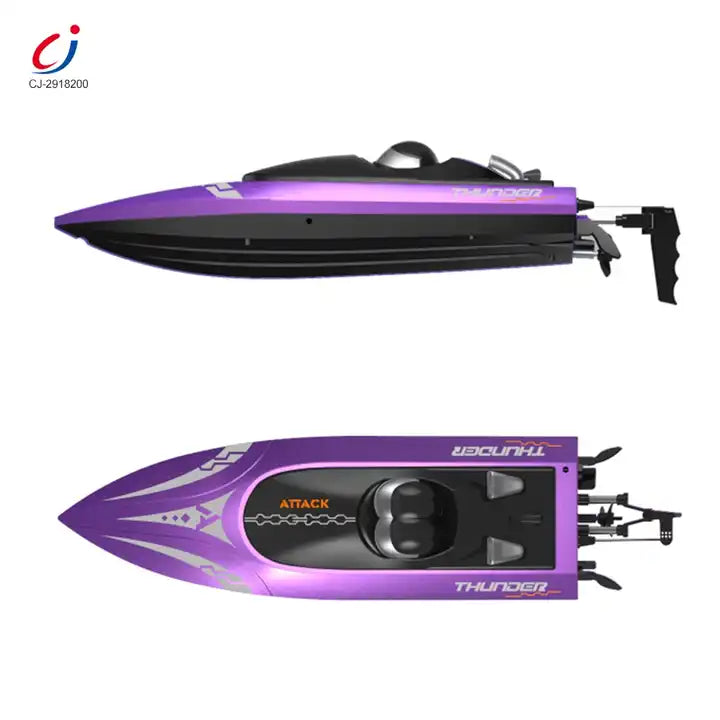 Powerful High-Speed Remote Control Yacht with LCD Screen