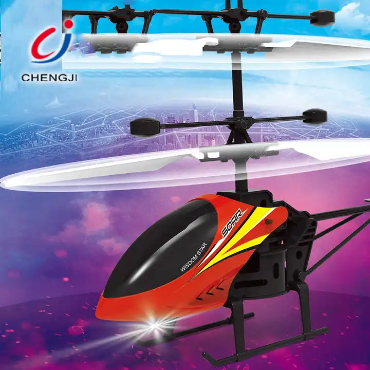 Mini Remote Control Induction Helicopter - Flying Induction Aircraft Toy