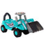 Kids Pedal Ride-On Tractor with Removable Digger - Tractor Toy for Children