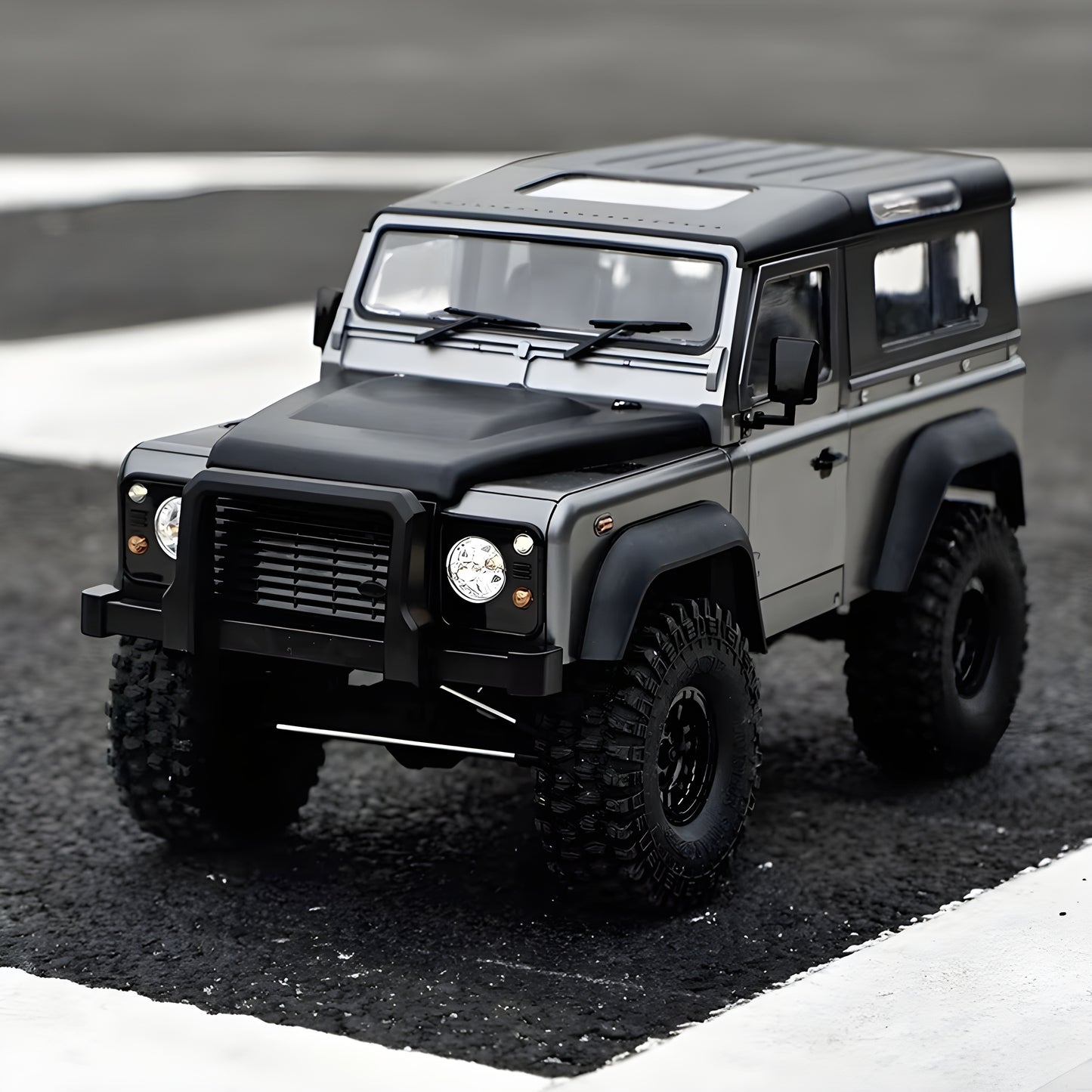 MN Models MN-999 1/12 Scale Land Rover RC Car - 4WD Off-Road Climbing Truck with Brushless Motor & 2.4G High-Speed Remote Control