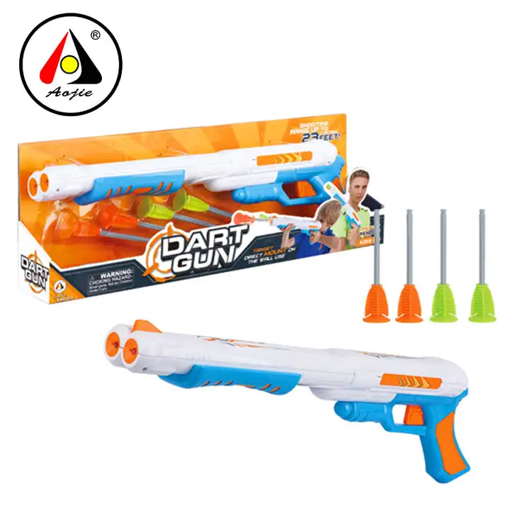 CE Certified Plastic Toy Gun ? Safe Foam Dart Shooter for Kids | Best Outdoor Play Dart Blaster Toy