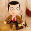 ZD Mr. Bean Plush Toy - 30cm Cartoon Anime Plush Doll, Soft Brown Teddy Bear Stuffed Animal for Kids